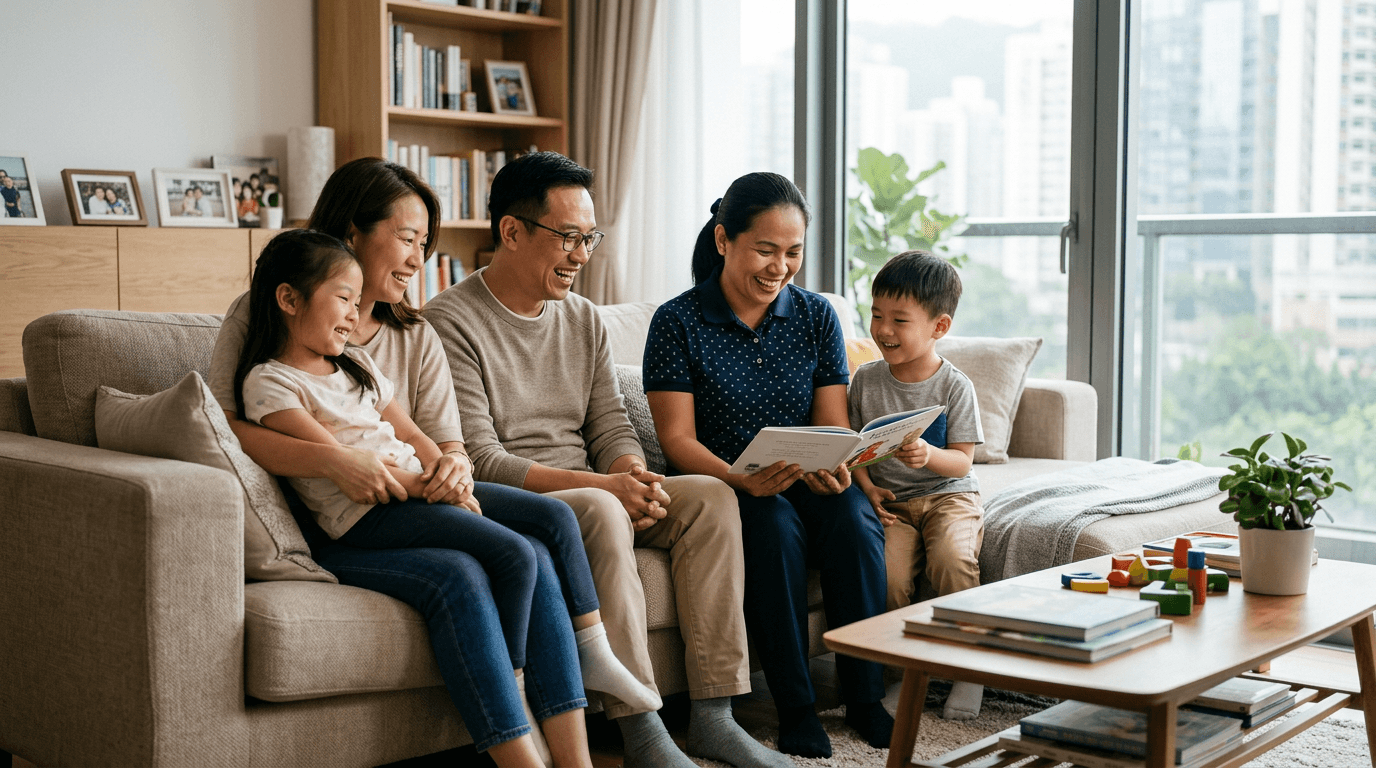 本地完約外傭與香港家庭